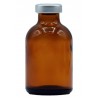 ALK 30mL Amber Sterile Serum Vials, Silver Seals, Pk of 25