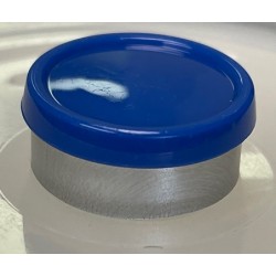 20mm Glossy Flip Cap Vial Seals, Royal Blue, Bag 1000