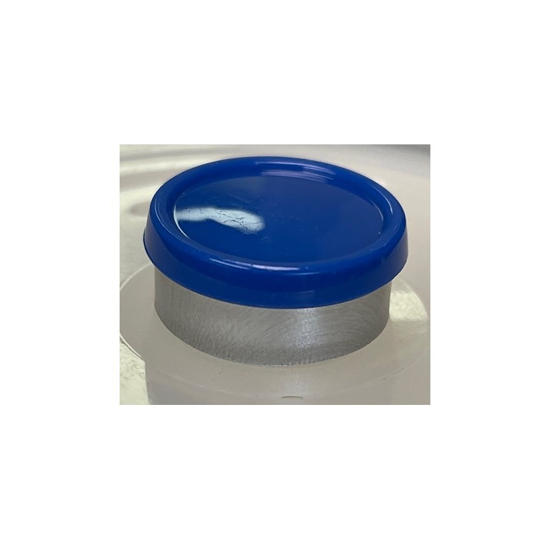 20mm Glossy Flip Cap Vial Seals, Royal Blue, Bag 1000