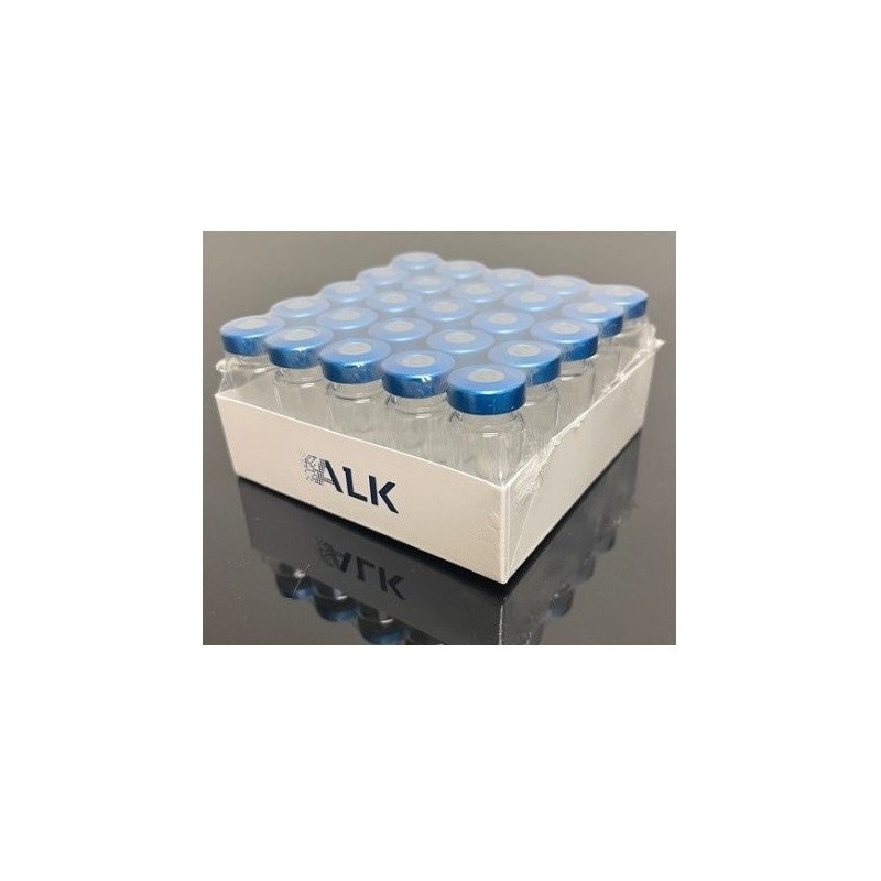 ALK 10mL Sterile Serum Vials, Blue Seals, Pack of 25