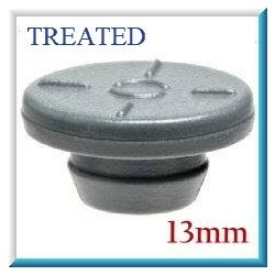 13mm Vial Stopper, Silicone...