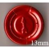 13mm Full Tear Off Vial Seals, Red, Bag 1000