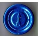 20mm Full Tear Off Vial Seals, Sapphire Blue, Pk 100